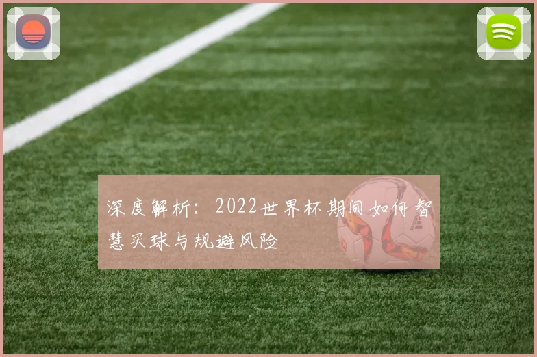 深度解析:2022世界杯期间如何智慧买球与规避风险